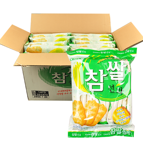 [크라운] 참쌀 선과 (1box_20봉)