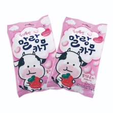 [롯데] 말랑카우 딸기우유 (79gX2봉)