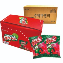 [오리온] 수박바 젤리 (1박스_4갑입)