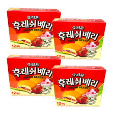 [오리온] 후레쉬베리 딸기 (4갑)