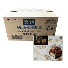 [롯데] 몽쉘통통 크림케이크 (1박스_8갑)